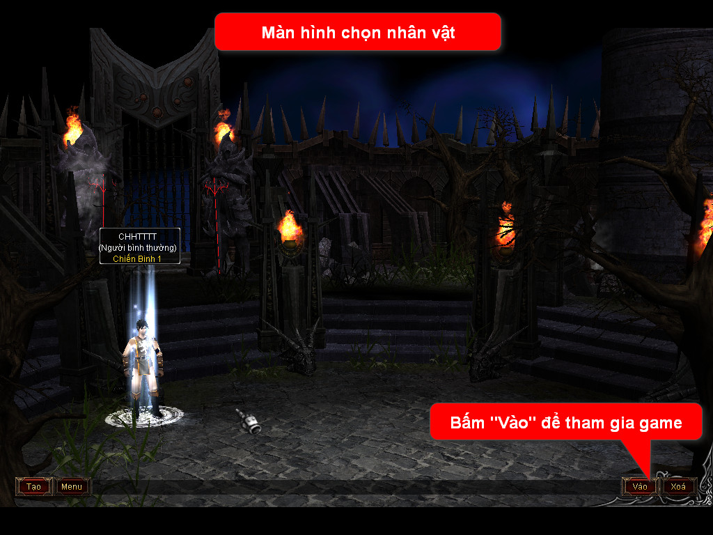 Chức năng chính của Game MU Minh Quốc